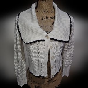 Women's cropped cardigan
